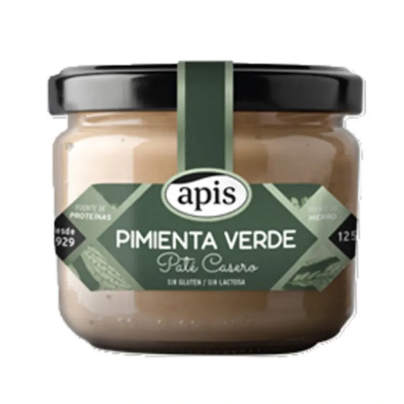 PATÉ HIGADO DE CERDO A LA PIMIENTA VERDE 125g c(21864)