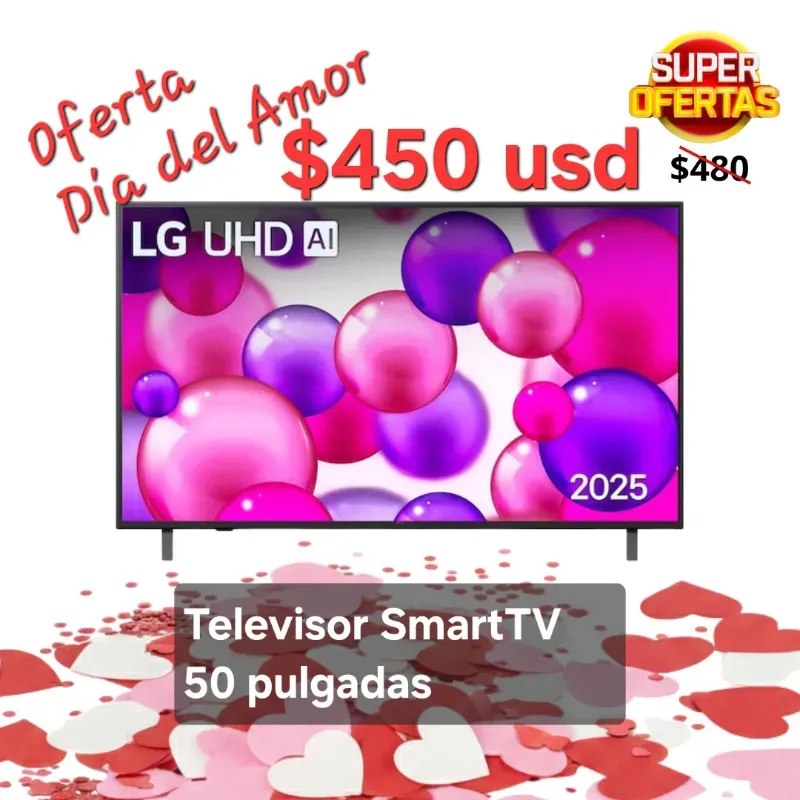 Televisor SmartTV LG 50 pulgadas