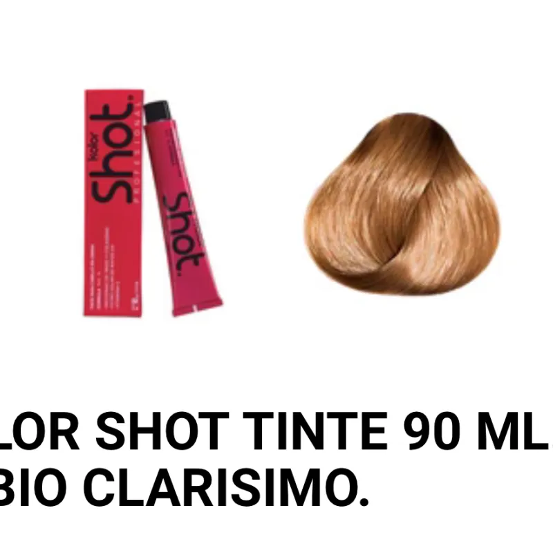 Tinte Shot #9 Rubio clarísimo