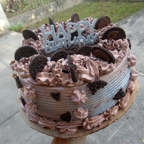 Cake de galletas y chocolate 