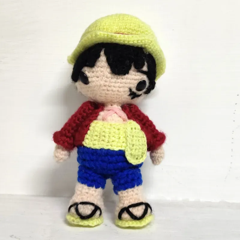 ‍☠️ Amigurumi Luffy (One Piece)