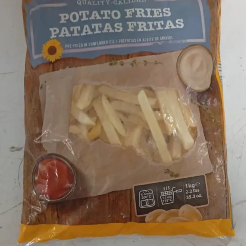 Papas prefritas 1kg Ecofrost