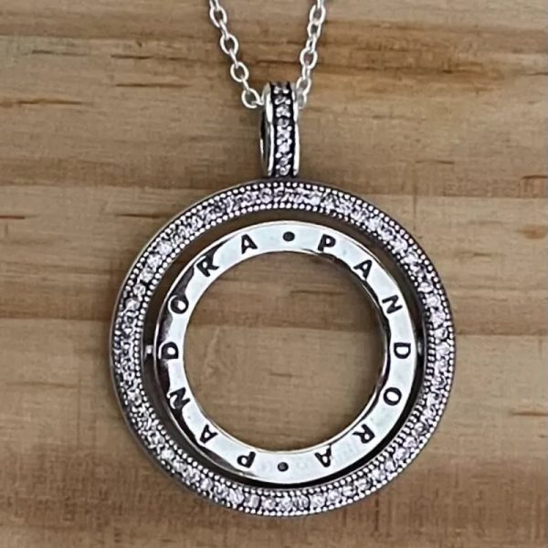 Cadena aros grandes Pandora