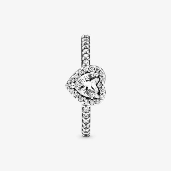 Anillo de Corazón con Piedra