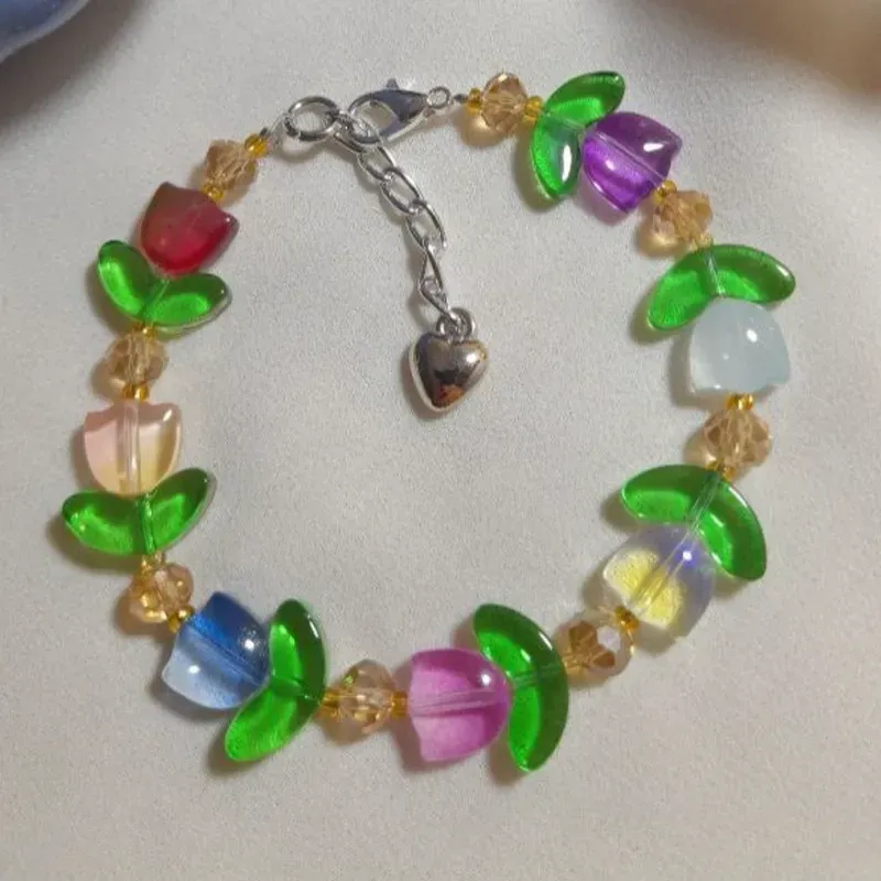 Pulsera de tulipanes