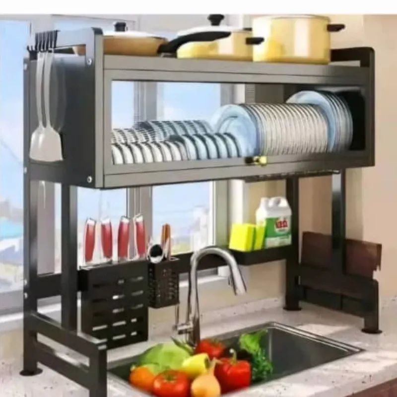 Platero metálico con puerta de acrílico