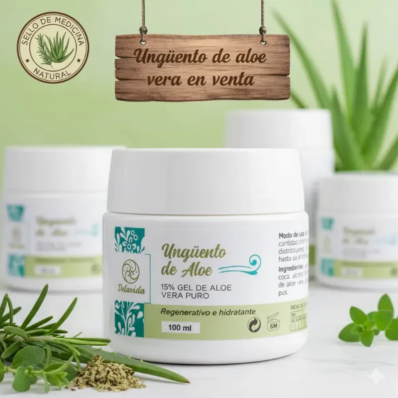 UNGÜENTO DE ALOE VERA 