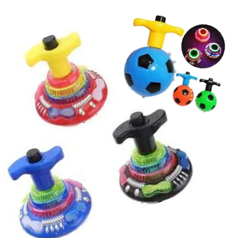 Trompos con luz y sonido