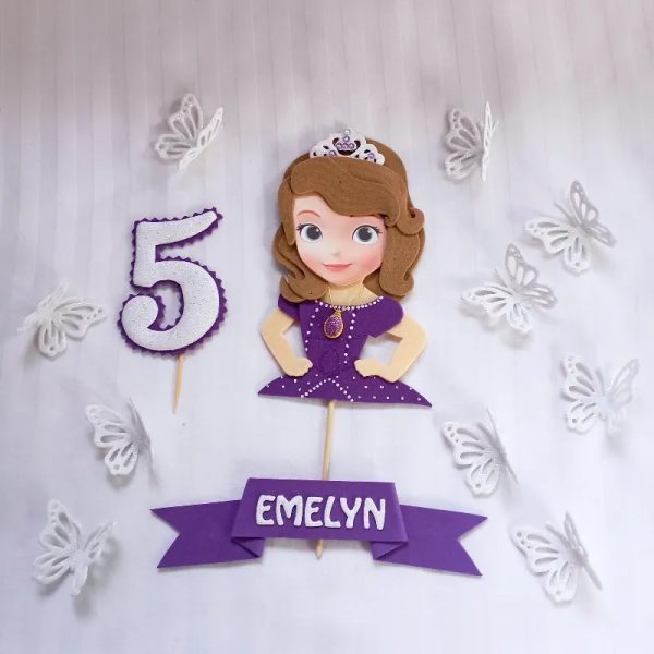 Cake topper (Princesa Sofía)