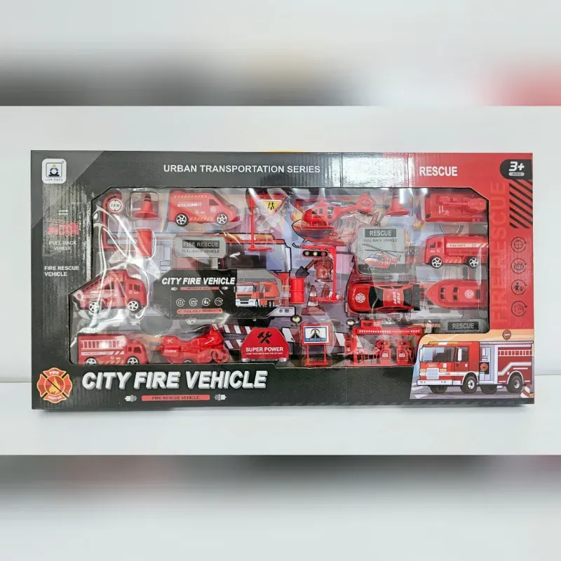  CITY FIRE VEHICLE – ¡Tu pequeño héroe al rescate!