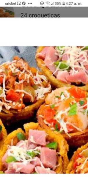 Tostones rellenos