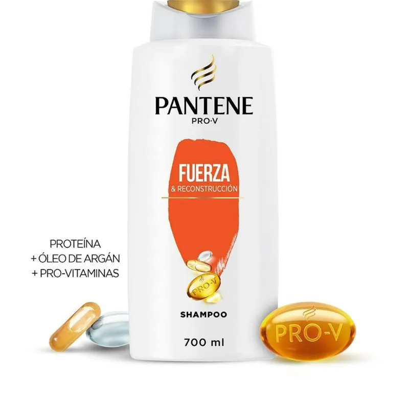Shampoo Pantene Pro-V Fuerza y reconstrucción 700 ml