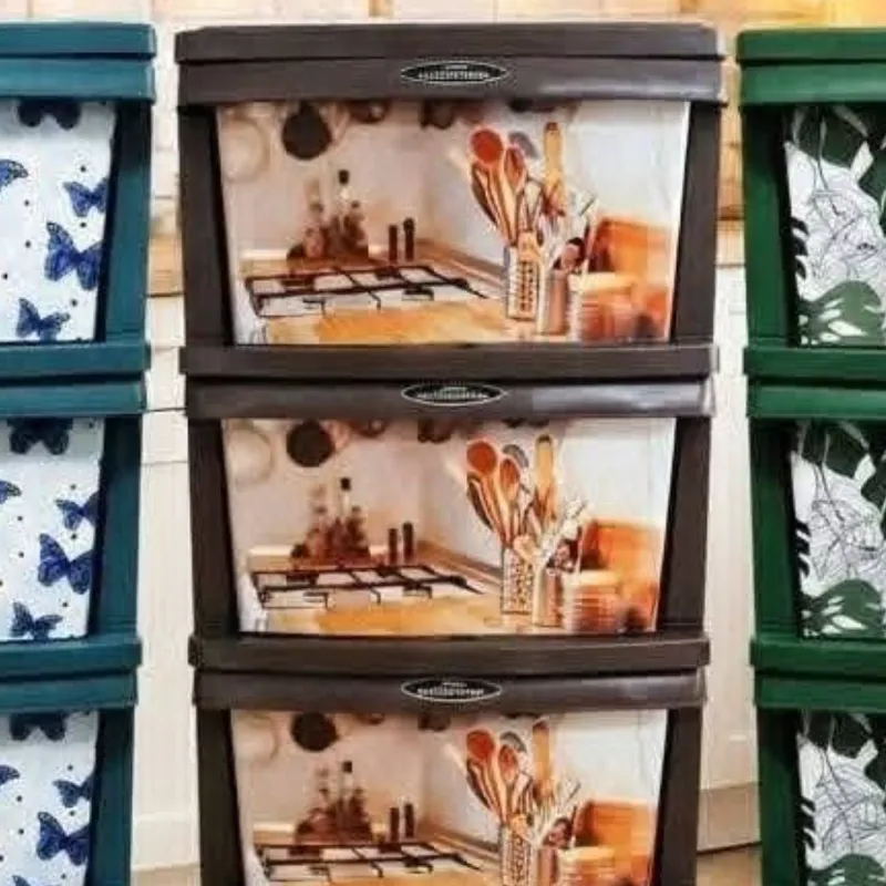 Gavetero Plástico/4 Niveles