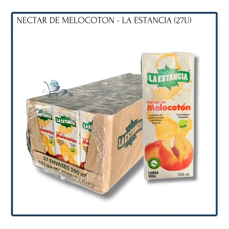 Caja de Nectar de Melocotón - La Estancia (27u)