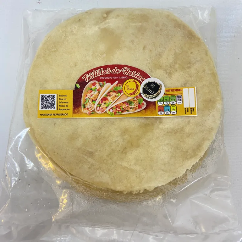 Tortillas de Harina El Mana