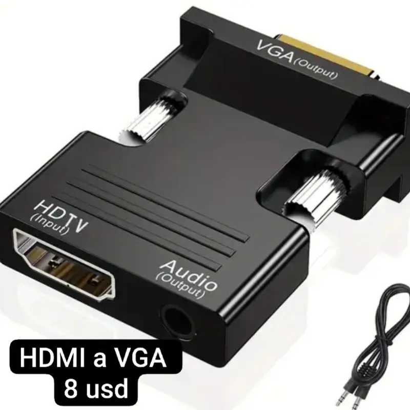 HDMI a VGA con audio
