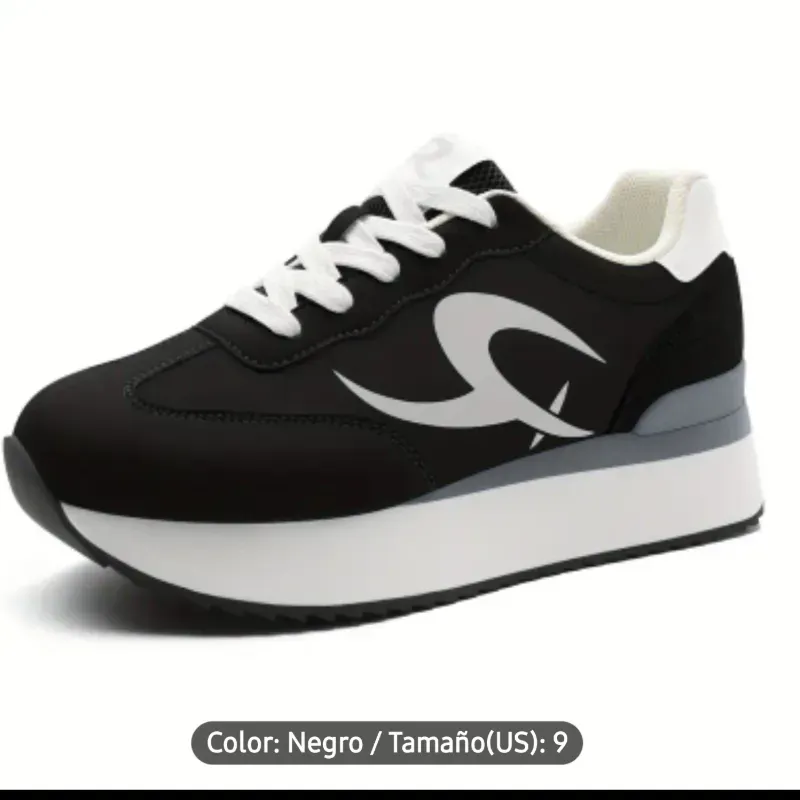 ZAPATOS	TENIS BLANCOS Y NEGRO