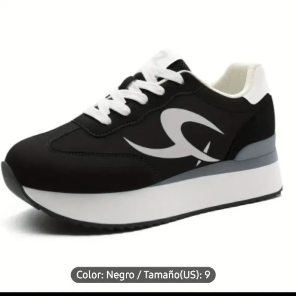 ZAPATOS	TENIS BLANCOS Y NEGRO