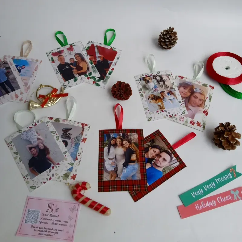Polaroid navideñas pequeñas