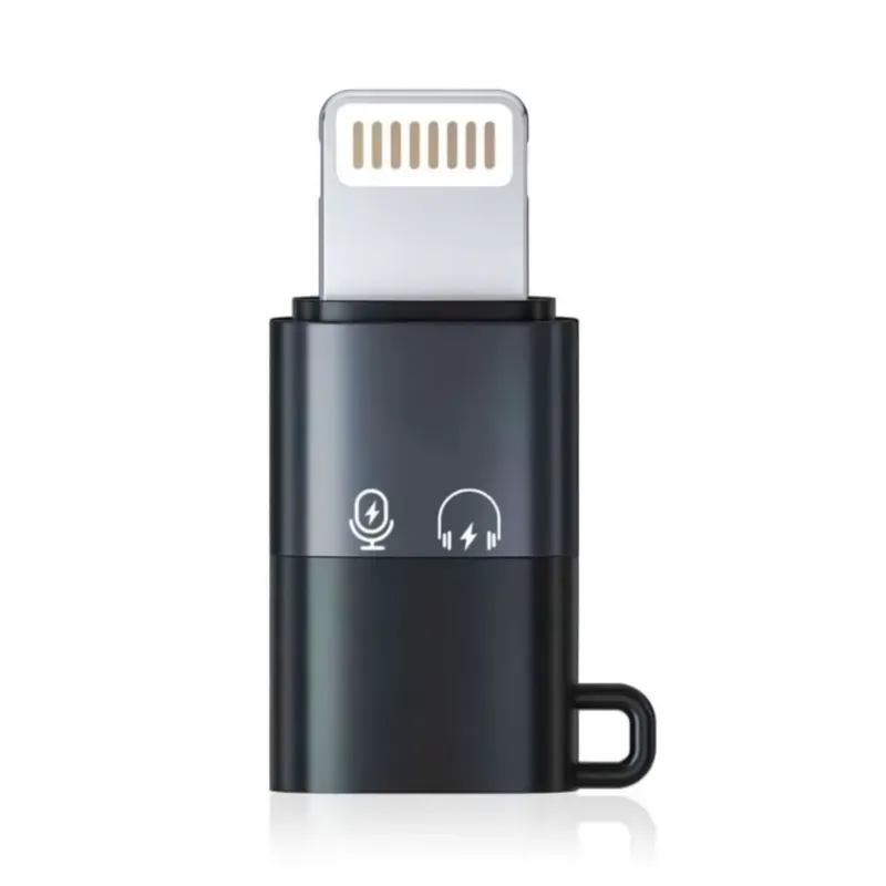 Adaptador OTG metálico iPhone a Tipo C