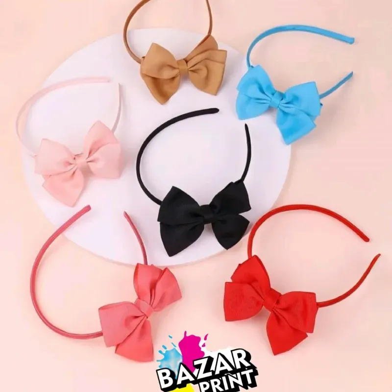 CINTILLOS CON LAZOS PARA NIÑAS