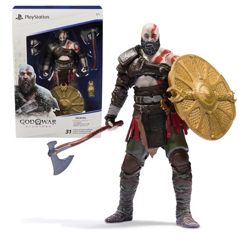 Figura de acción de Kratos 6 pulgadas (God of War Ragnarok)