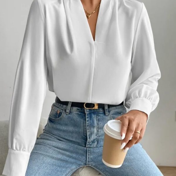 Blusa mangas largas