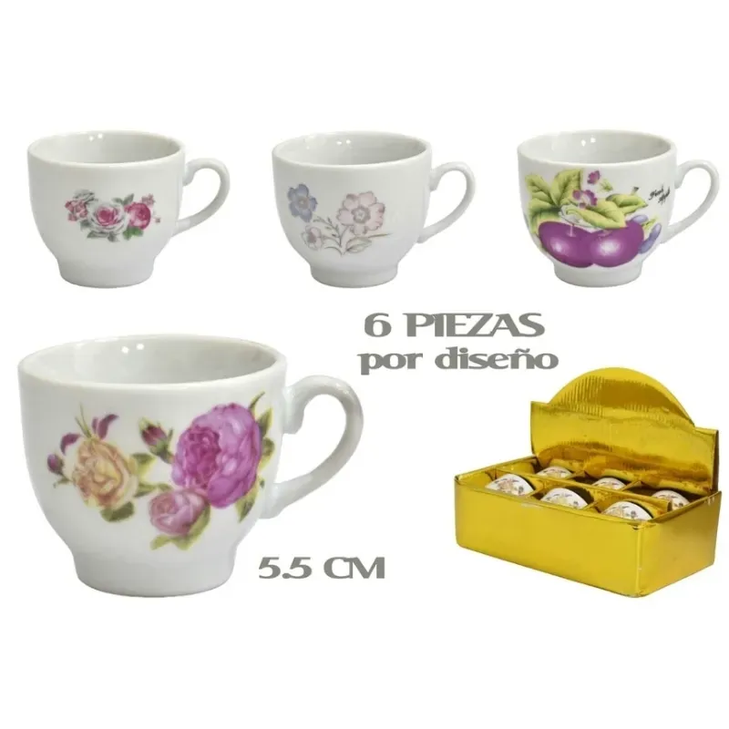 Set 6 tazas