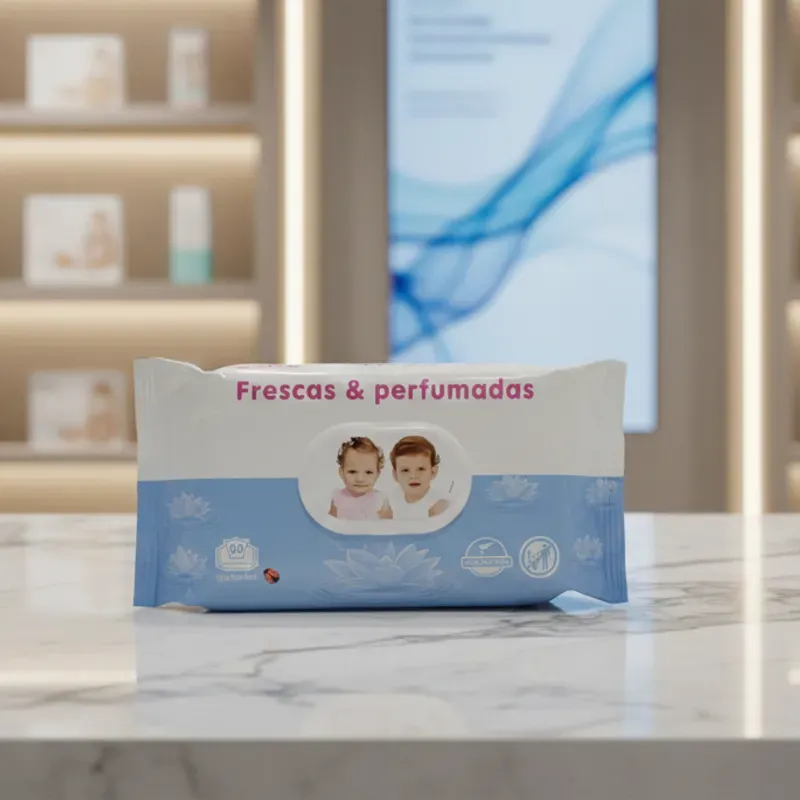 TOALLITAS HUMEDAS PERFUMADAS(80 UNIDADES)