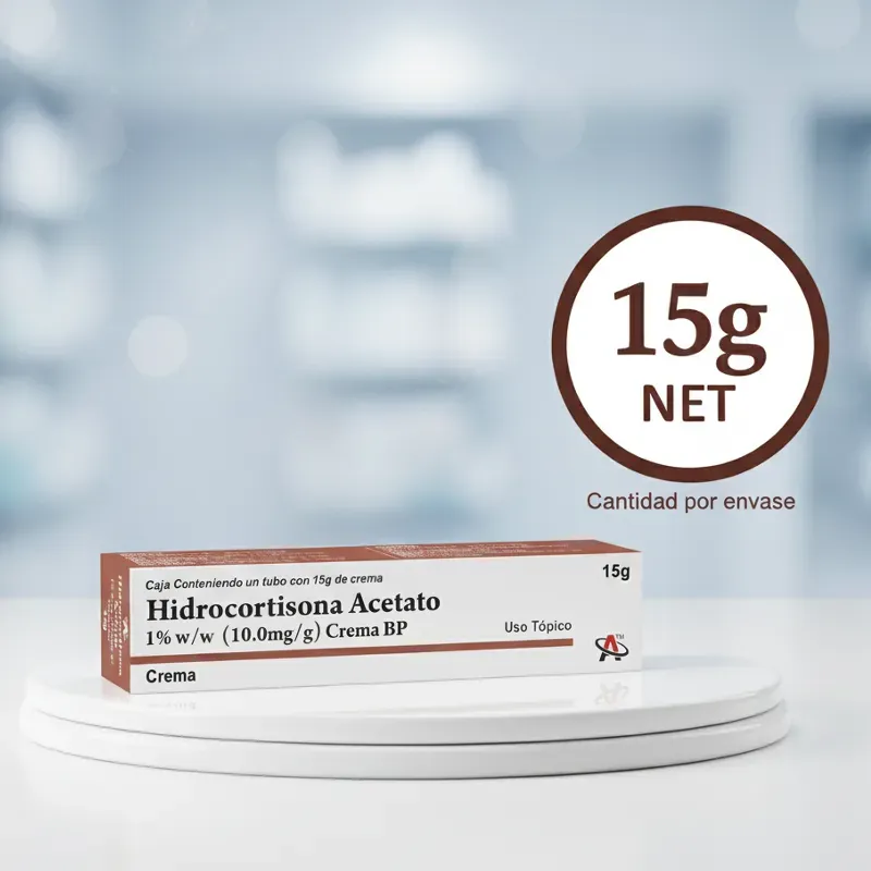 ACETATO DE HIDROCORTIZONA 15g (VENCE MES 1,2-28)OJO LA POMADA VIENE SIN CAJITA