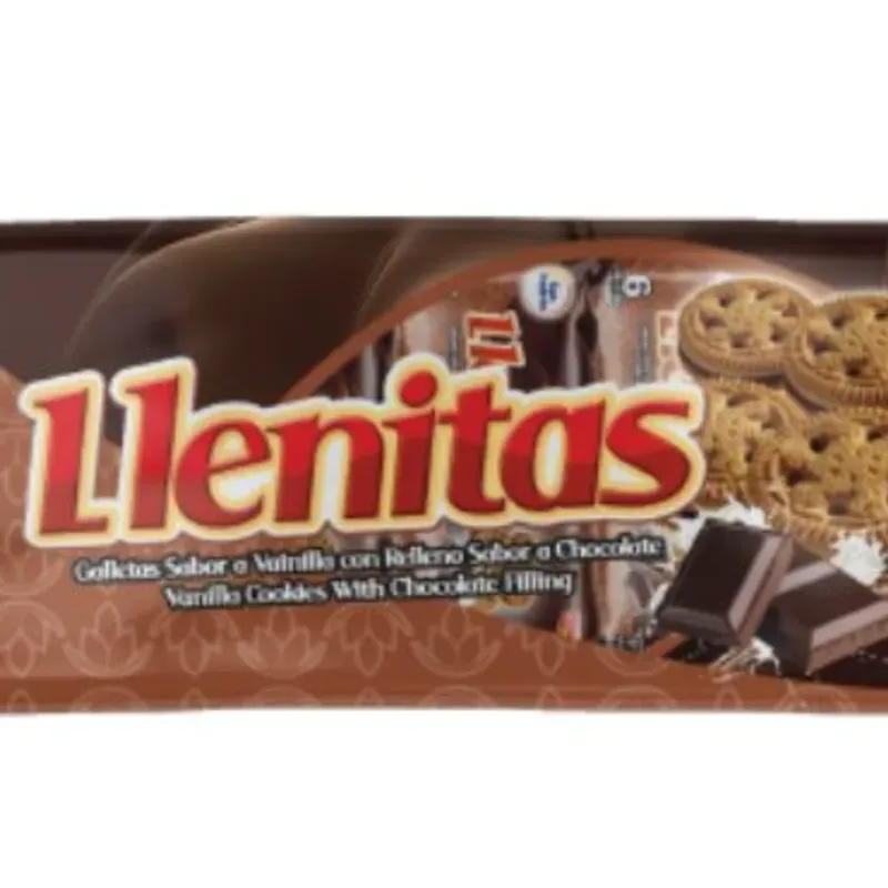 Galletas Llenitas sabor chocolate (12unid)