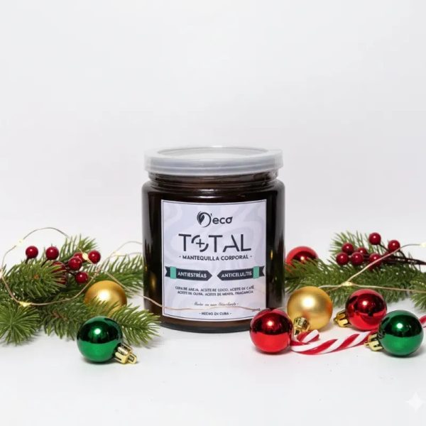 Mantequilla corporal antiestrias y anticelulitis