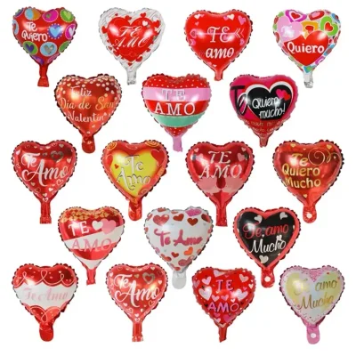 Corazón Inflable Romántico San Valentín 25cm