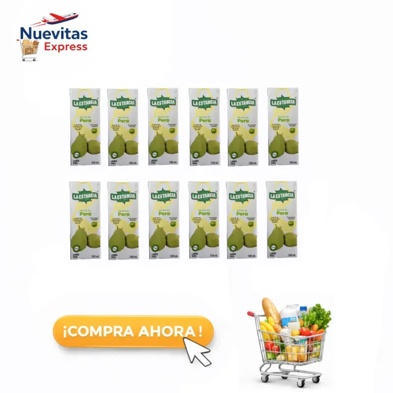 Set de 12 Jugos de Pera