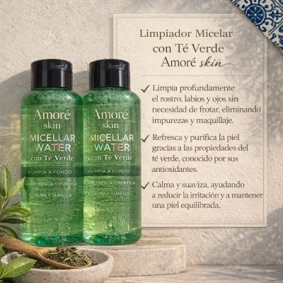 Limpiador Micelar con Té Verde