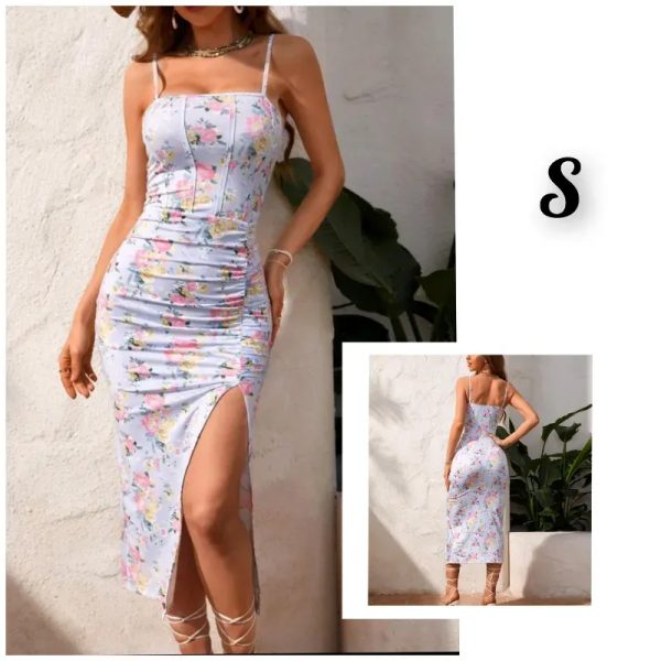Vestido claro de mujer