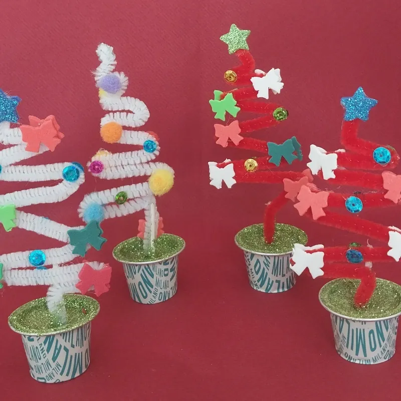 Mini arbolitos navideños