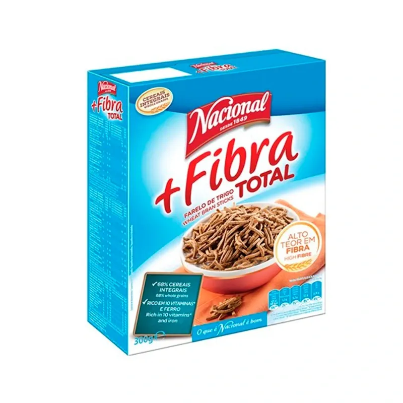 Cereal NACIONAL +Fibra Total 300g 12/Caja