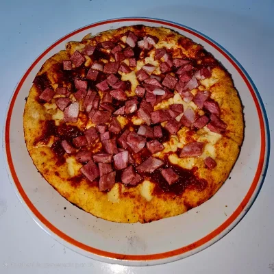 Pizza de Jamón y Queso 