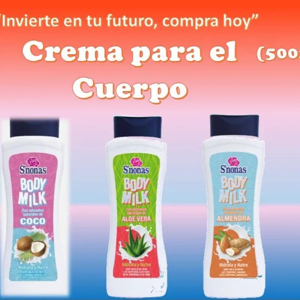 Crema Hidratante. 500ml