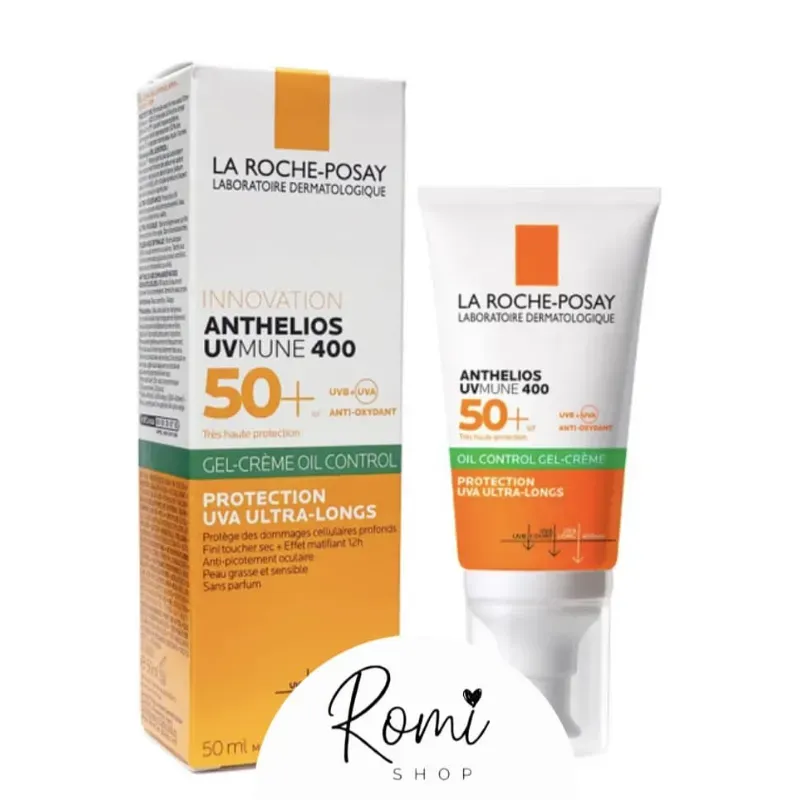 Protector Solar Facial La Roche-Posay oil control FPS 50+