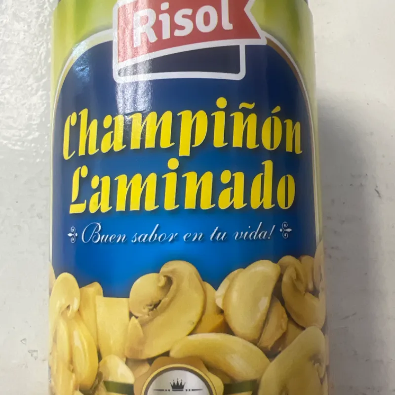Champiñón laminado