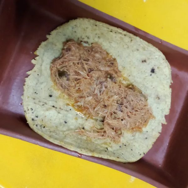Taco clásico picadillo