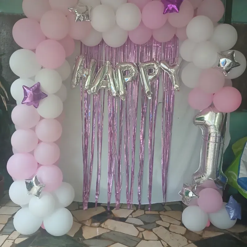 Decoración Secilla Rosada