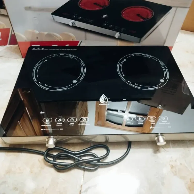 Cocina de Infrarrojo Doble Lemax