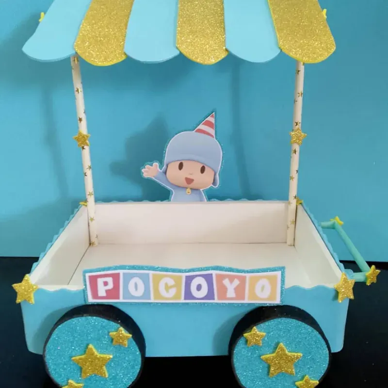 Base para dulces (carrito)