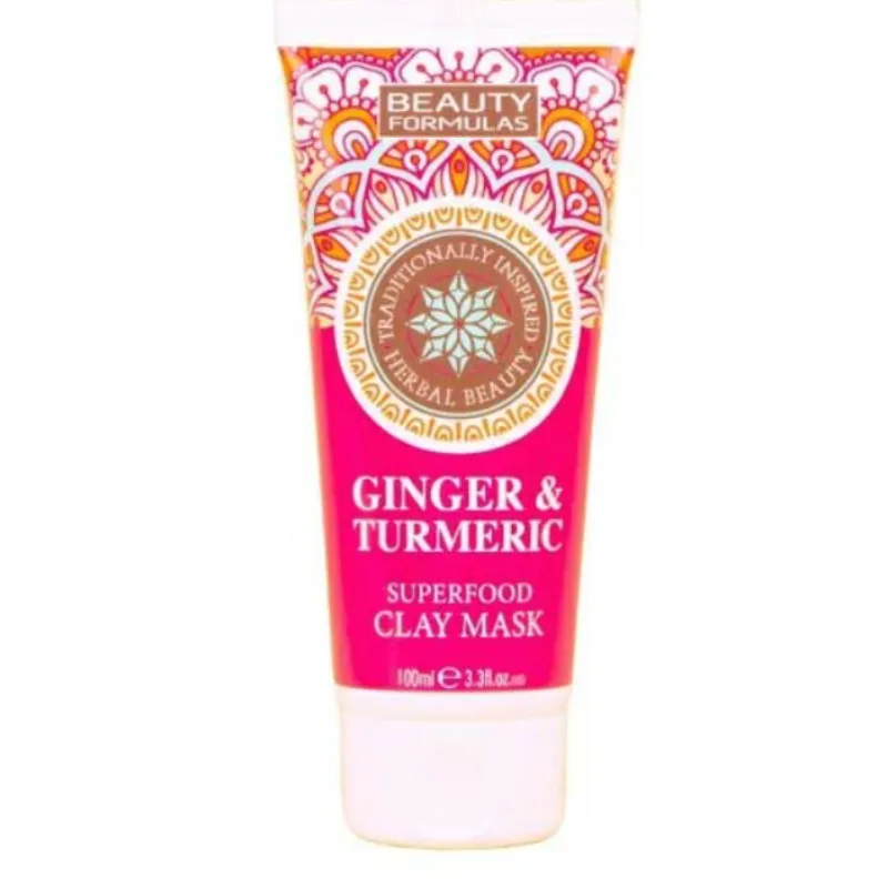 Mascarilla facial con jengibre.