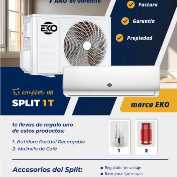  *Split 1 Tonelada Marca EKO*