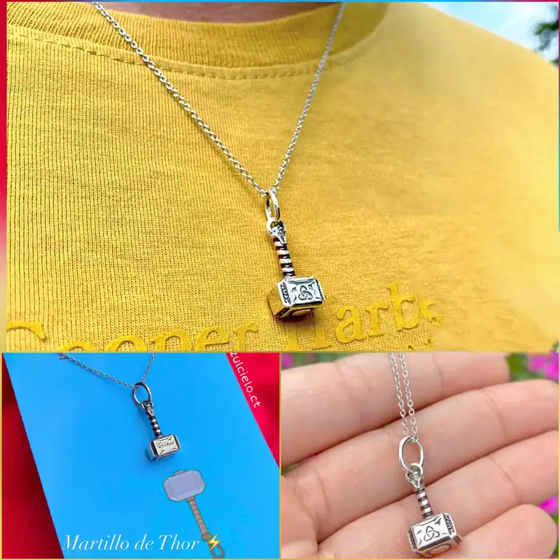 Cadena Pandora Martillo de Thor