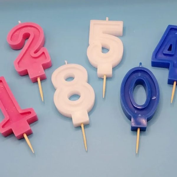 Velas de numero